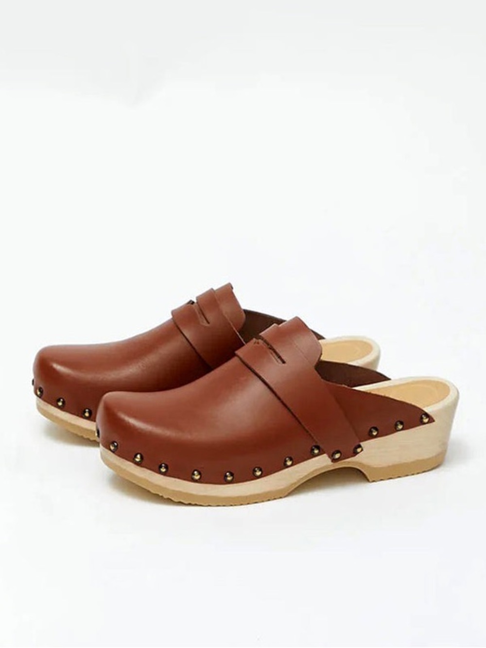 No.6 Charlotte Clog in British Tan Size 37/7
